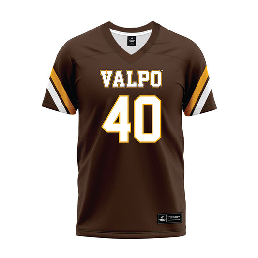 Valpo - NCAA Football : Nick Johnsen - Premium Football Jersey-0