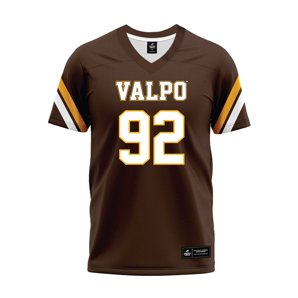 Valpo - NCAA Football : Caleb Baczek - Premium Football Jersey-0