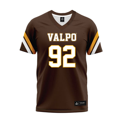 Valpo - NCAA Football : Caleb Baczek - Premium Football Jersey-0