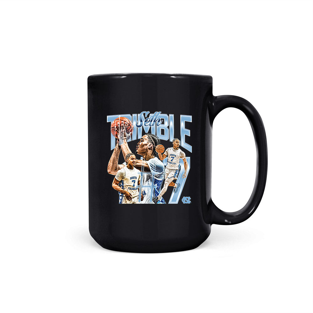 UNC - NCAA Men's Basketball : Seth Trimble - Collage Coffee Mug-0