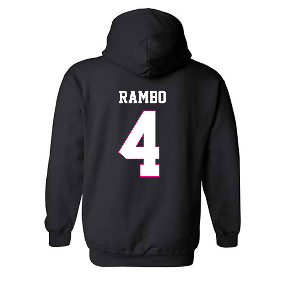 Alabama - Men's Basketball Alumni : Reggie Rambo - Fashion Shersey Hooded Sweatshirt