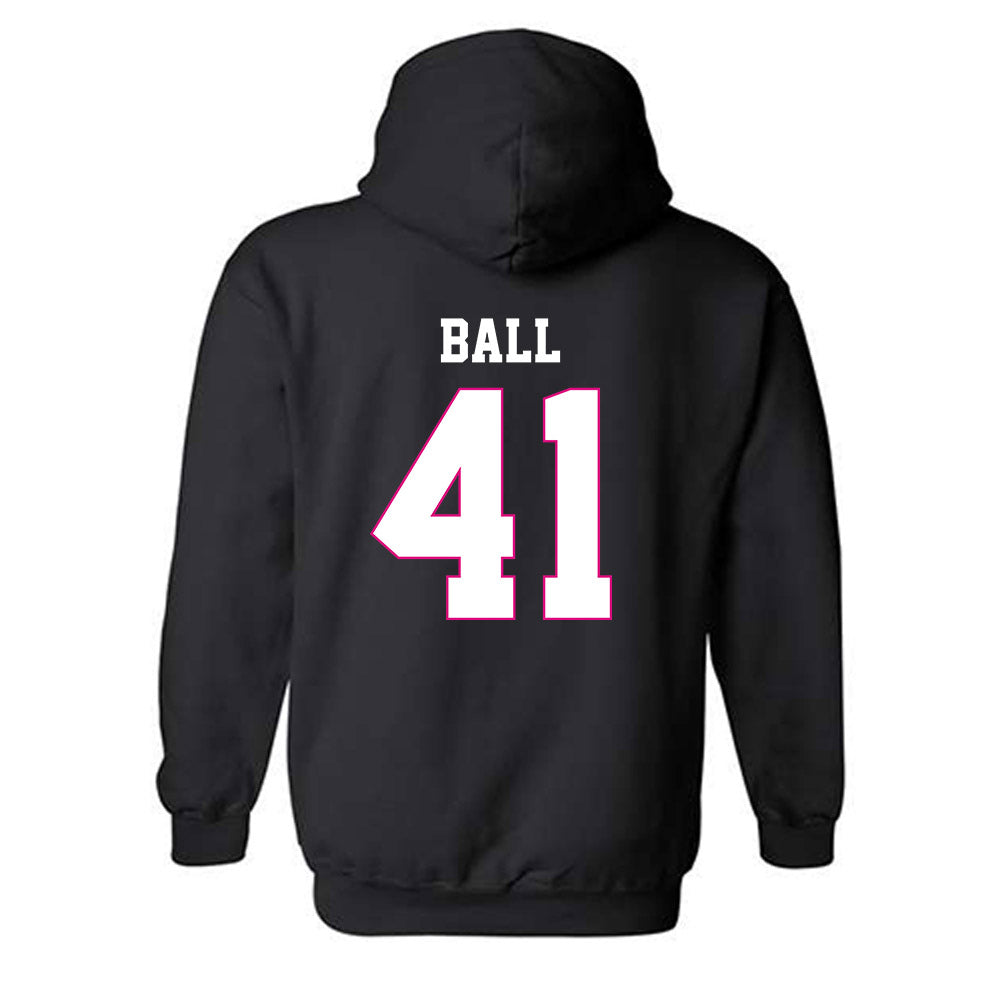 Alabama - NCAA Baseball : Connor Ball - Fashion Shersey Hooded Sweatshirt