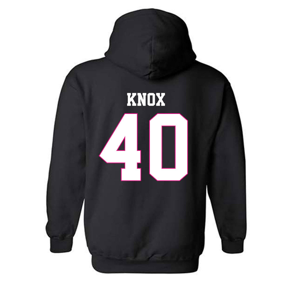 Alabama - Men's Basketball Alumni : Justin Knox - Fashion Shersey Hooded Sweatshirt