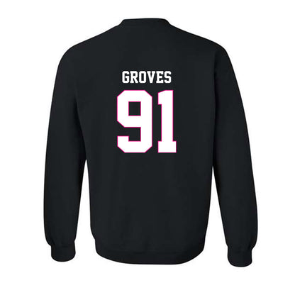 Alabama - Football Alumni : Don Groves - Fashion Shersey Crewneck Sweatshirt