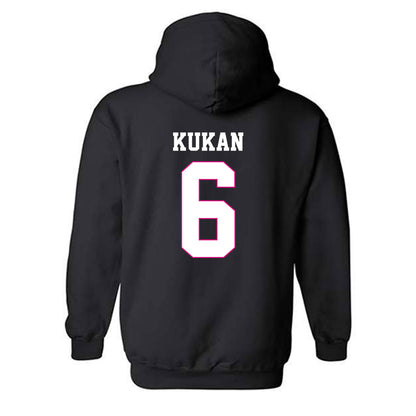 Alabama - NCAA Women's Soccer : Kiley Kukan - Fashion Shersey Hooded Sweatshirt-1
