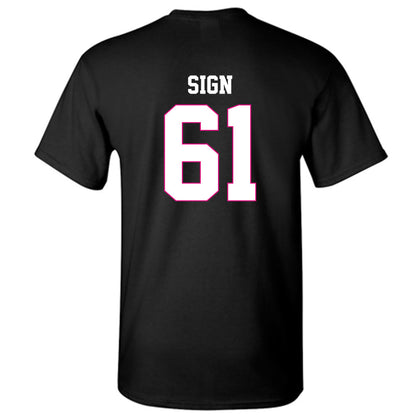 Alabama - Football Alumni : Christopher Sign - Fashion Shersey T-Shirt