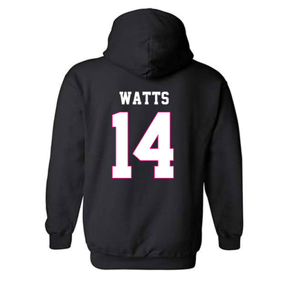 Alabama - Football Alumni : Tyler Watts - Fashion Shersey Hooded Sweatshirt