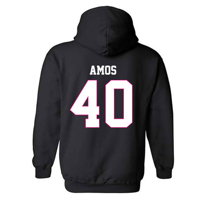 Alabama - Football Alumni : Giles Amos - Fashion Shersey Hooded Sweatshirt