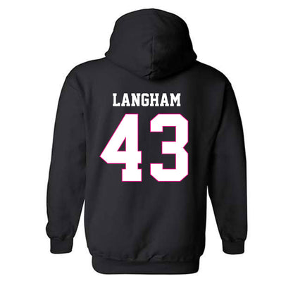 Alabama - Football Alumni : Antonio Langham - Fashion Shersey Hooded Sweatshirt