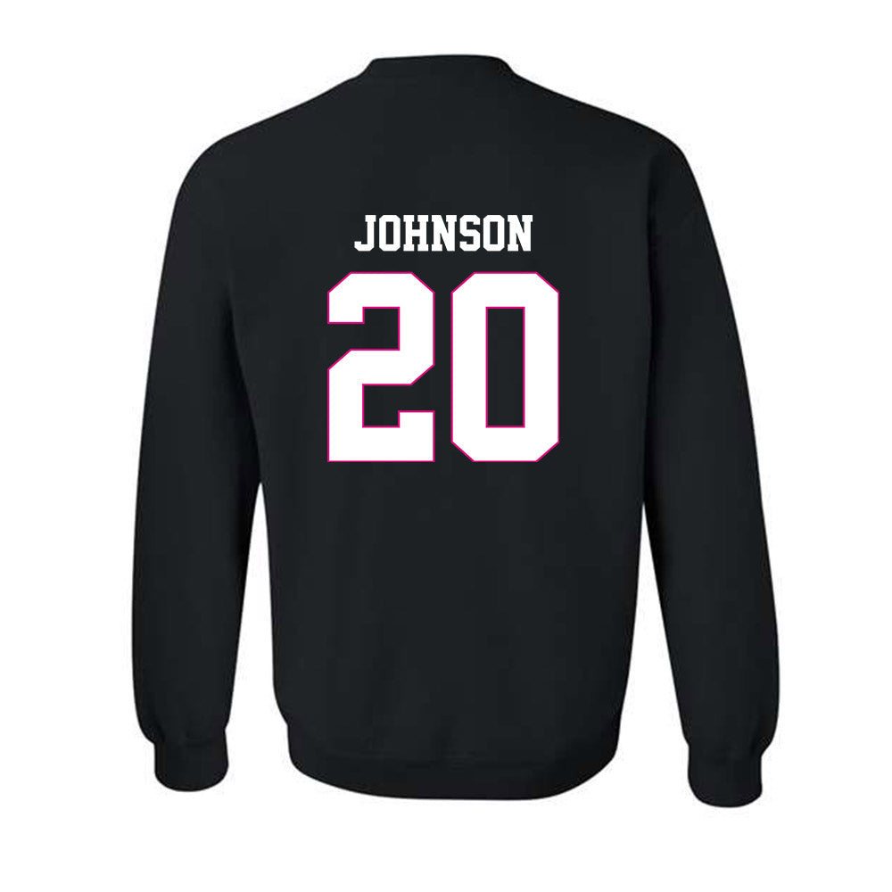 Alabama - Women's Basketball Alumni : Niesa Johnson - Fashion Shersey Crewneck Sweatshirt