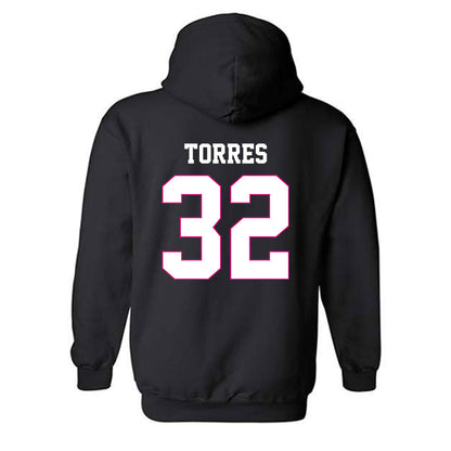 Alabama - NCAA Baseball : Jason Torres - Fashion Shersey Hooded Sweatshirt-1