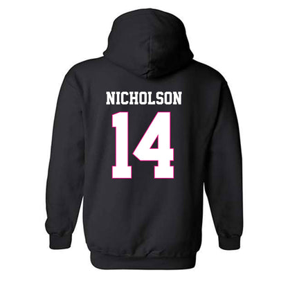 Alabama - NCAA Football : Graham Nicholson - Fashion Shersey Hooded Sweatshirt