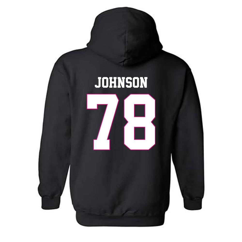 Alabama - Football Alumni : Mike Johnson - Fashion Shersey Hooded Sweatshirt