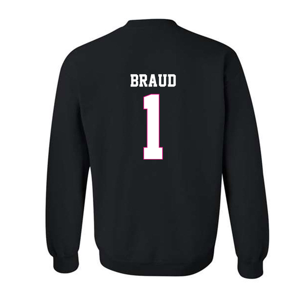 Alabama - Softball Alumni : Kayla Braud - Fashion Shersey Crewneck Sweatshirt