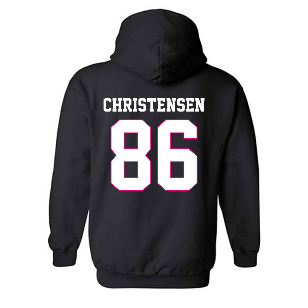 Alabama - Football Alumni : Jamie Christensen - Fashion Shersey Hooded Sweatshirt