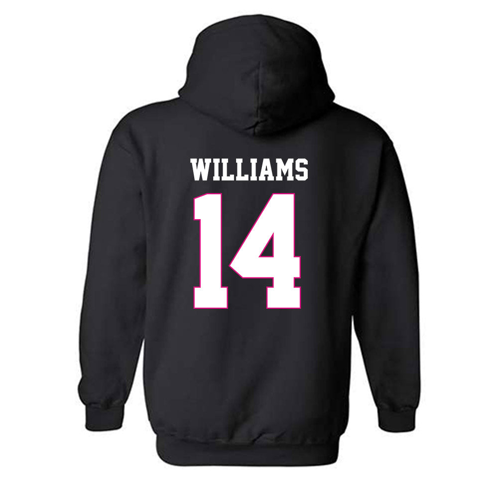 Alabama - NCAA Baseball : Luke Williams - Fashion Shersey Hooded Sweatshirt