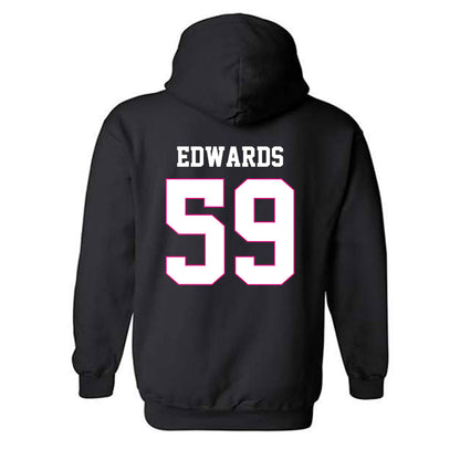 Alabama - Football Alumni : Christopher Edwards - Fashion Shersey Hooded Sweatshirt