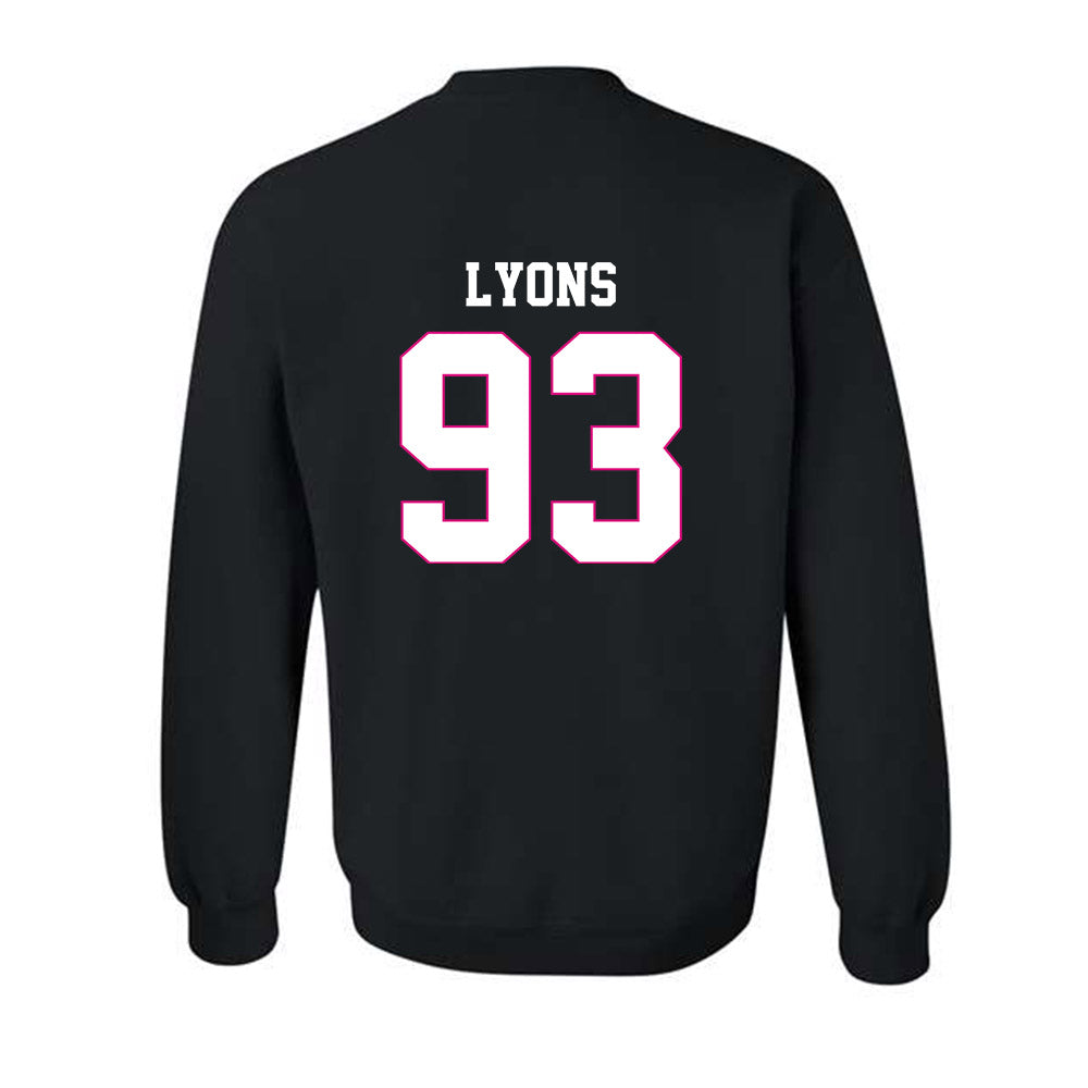 Alabama - Football Alumni : Marty Lyons - Fashion Shersey Crewneck Sweatshirt