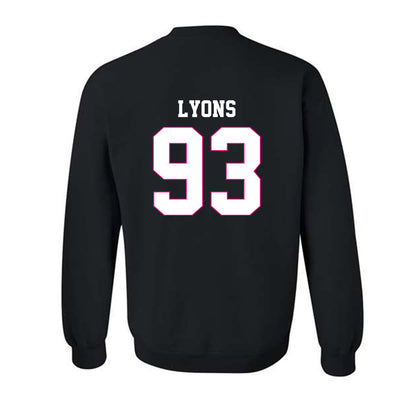 Alabama - Football Alumni : Marty Lyons - Fashion Shersey Crewneck Sweatshirt