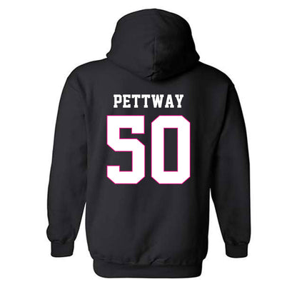 Alabama - Men's Basketball Alumni : Antoine Pettway - Fashion Shersey Hooded Sweatshirt