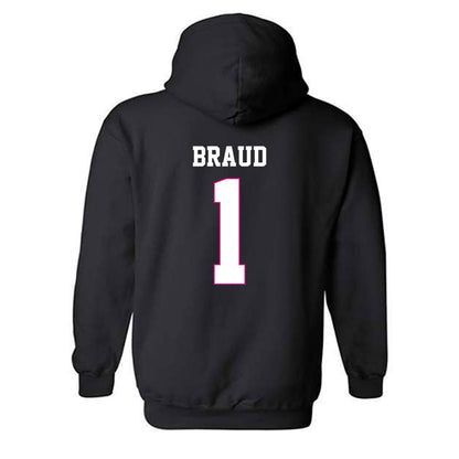 Alabama - Softball Alumni : Kayla Braud - Fashion Shersey Hooded Sweatshirt