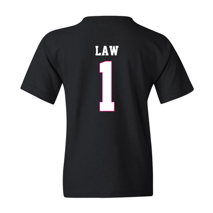 Alabama - NCAA Football : Kendrick Law - Fashion Shersey Youth T-Shirt