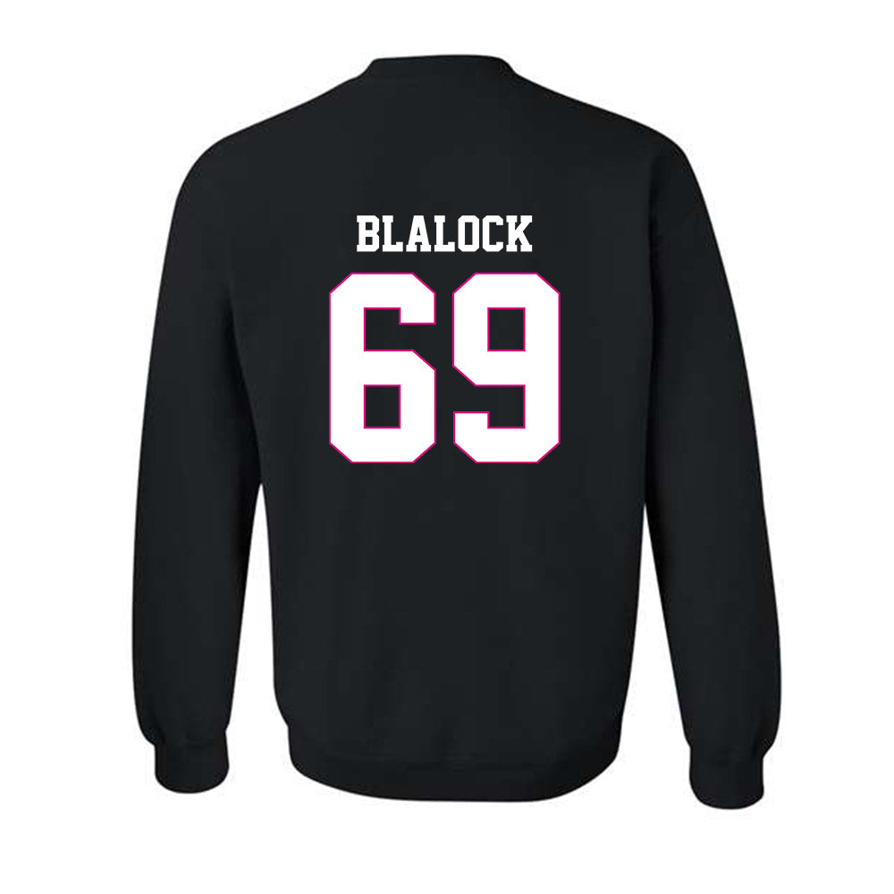Alabama - Football Alumni : David Blalock - Fashion Shersey Crewneck Sweatshirt