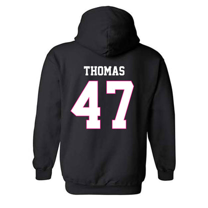 Alabama - Football Alumni : Logan Thomas - Fashion Shersey Hooded Sweatshirt