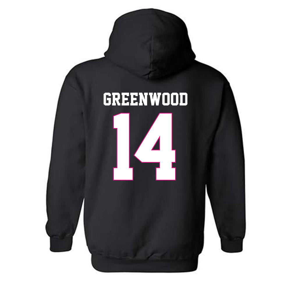 Alabama - Football Alumni : Darren Greenwood - Fashion Shersey Hooded Sweatshirt