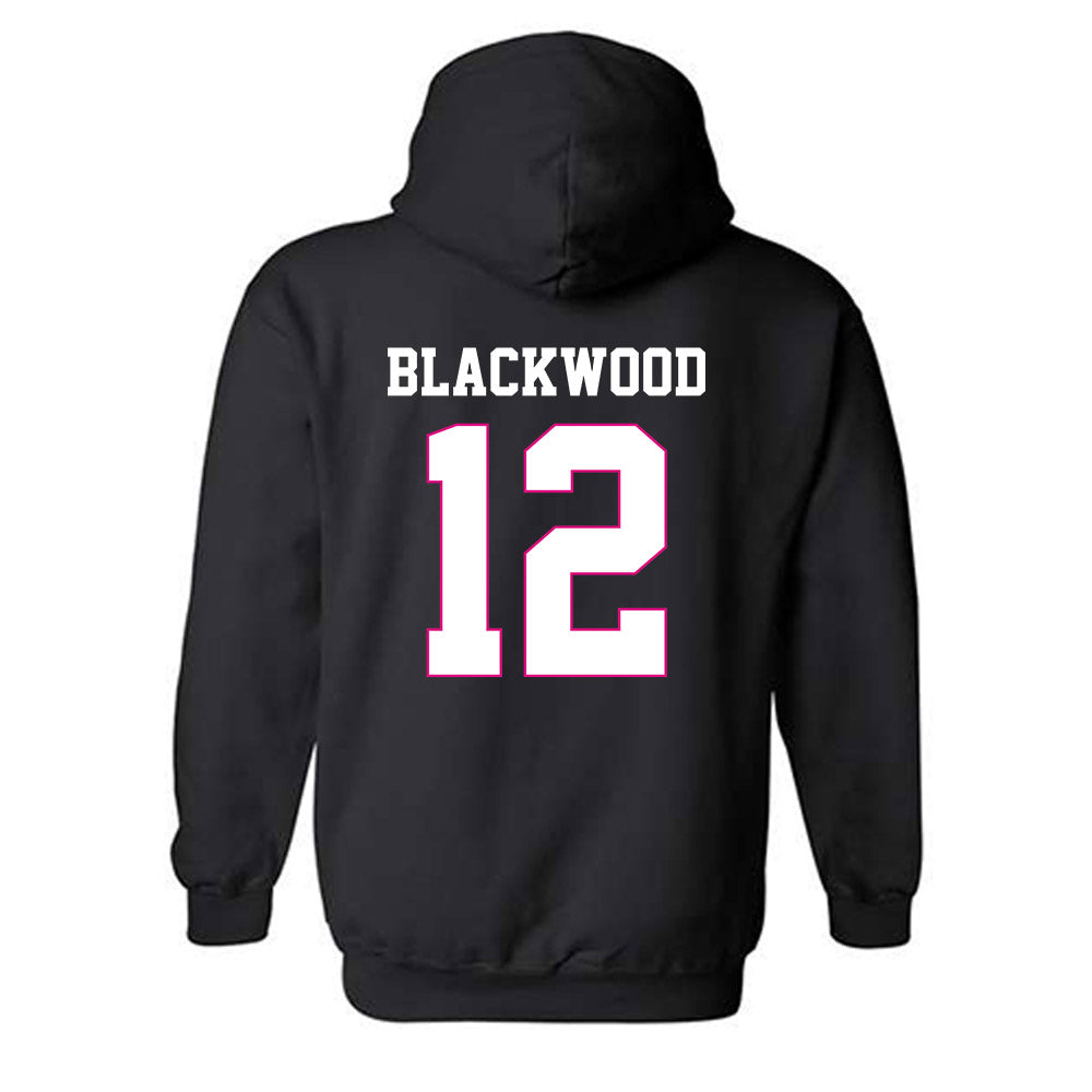 Alabama - NCAA Baseball : JT Blackwood - Fashion Shersey Hooded Sweatshirt-1