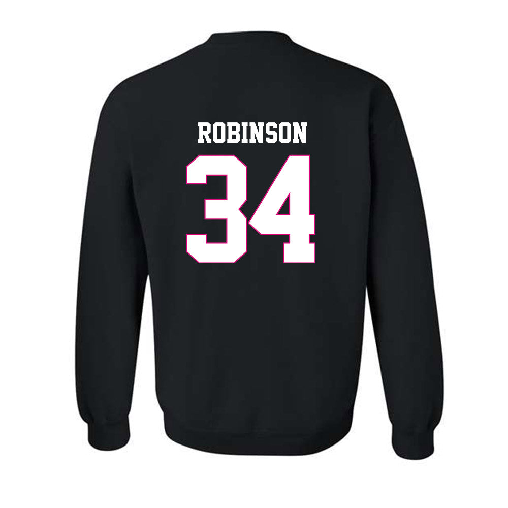 Alabama - NCAA Football : Que Robinson - Fashion Shersey Crewneck Sweatshirt