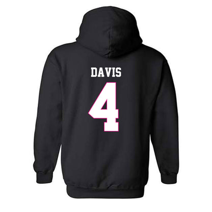 Alabama - Women's Volleyball Alumni : Kristin Davis - Fashion Shersey Hooded Sweatshirt