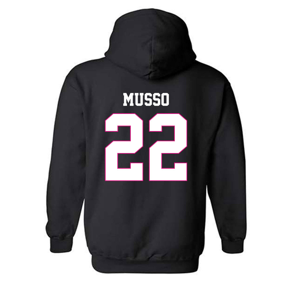 Alabama - Football Alumni : Johnny Musso - Fashion Shersey Hooded Sweatshirt