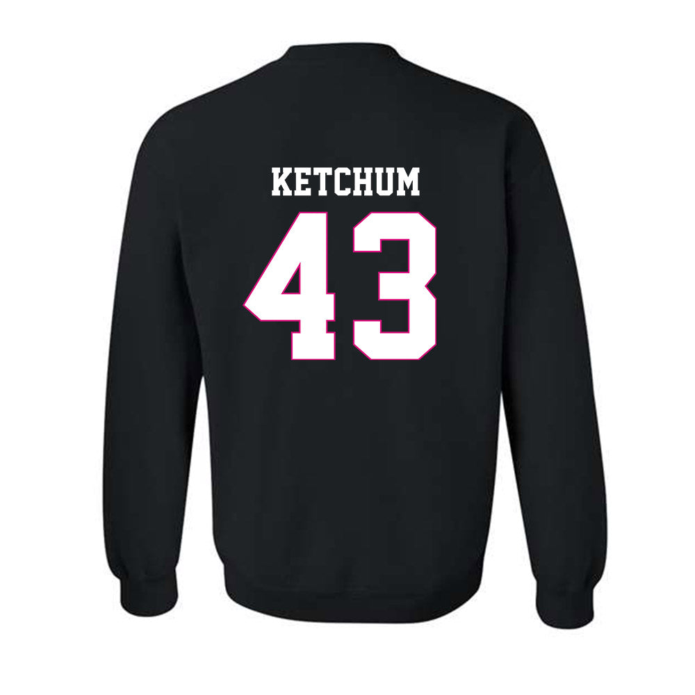 Alabama - NCAA Baseball : Jack Ketchum - Fashion Shersey Crewneck Sweatshirt-1