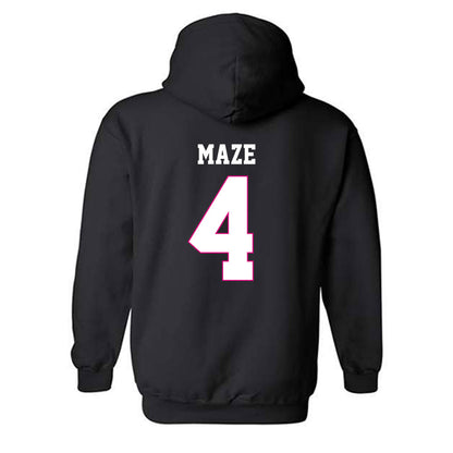 Alabama - Football Alumni : Marquis Maze - Fashion Shersey Hooded Sweatshirt