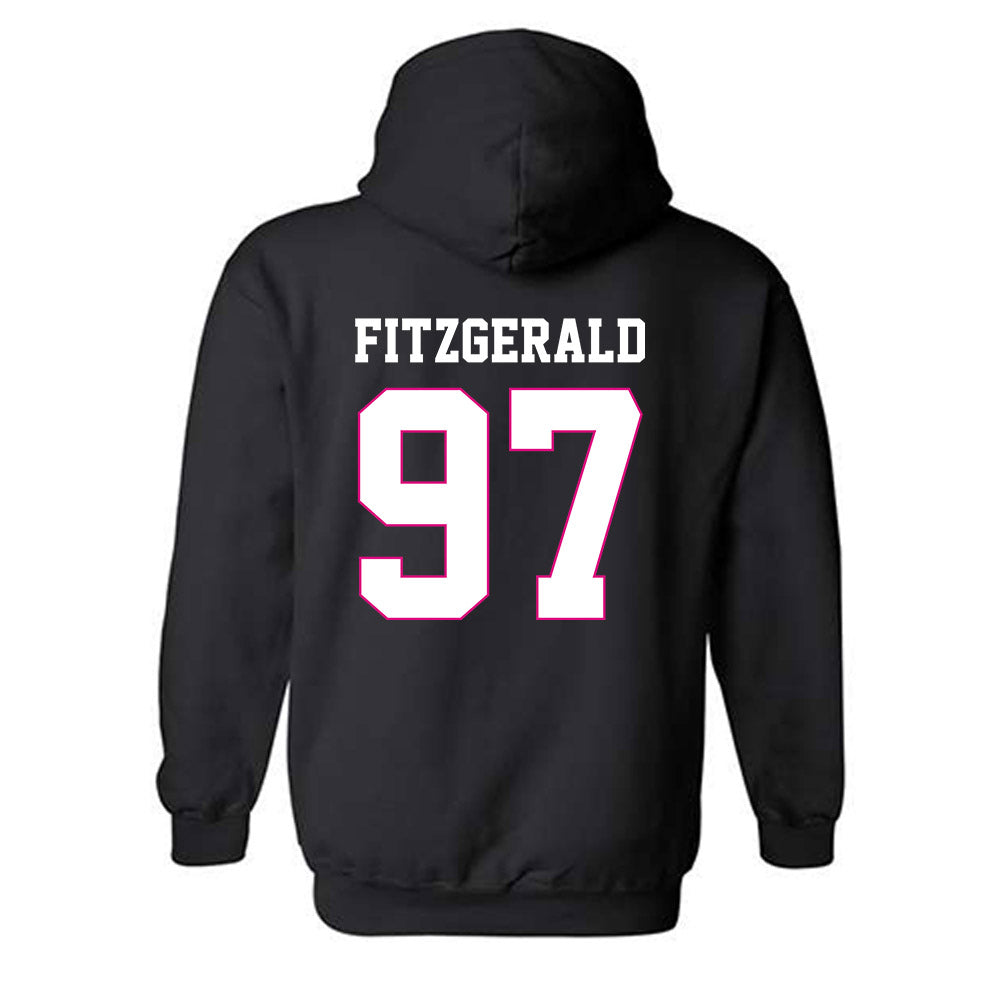 Alabama - Football Alumni : PJ Fitzgerald - Fashion Shersey Hooded Sweatshirt