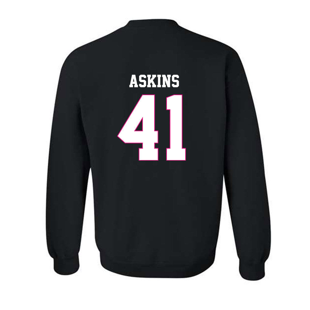 Alabama - Men's Basketball Alumni : Keith Askins - Fashion Shersey Crewneck Sweatshirt