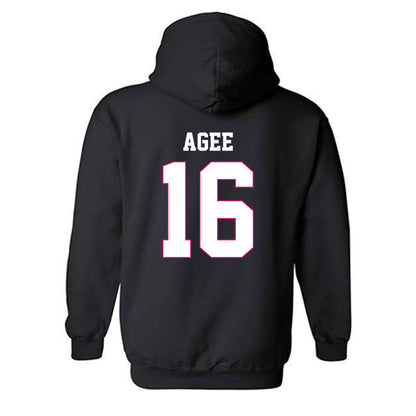 Alabama - NCAA Women's Volleyball : Sophie Agee - Fashion Shersey Hooded Sweatshirt-1