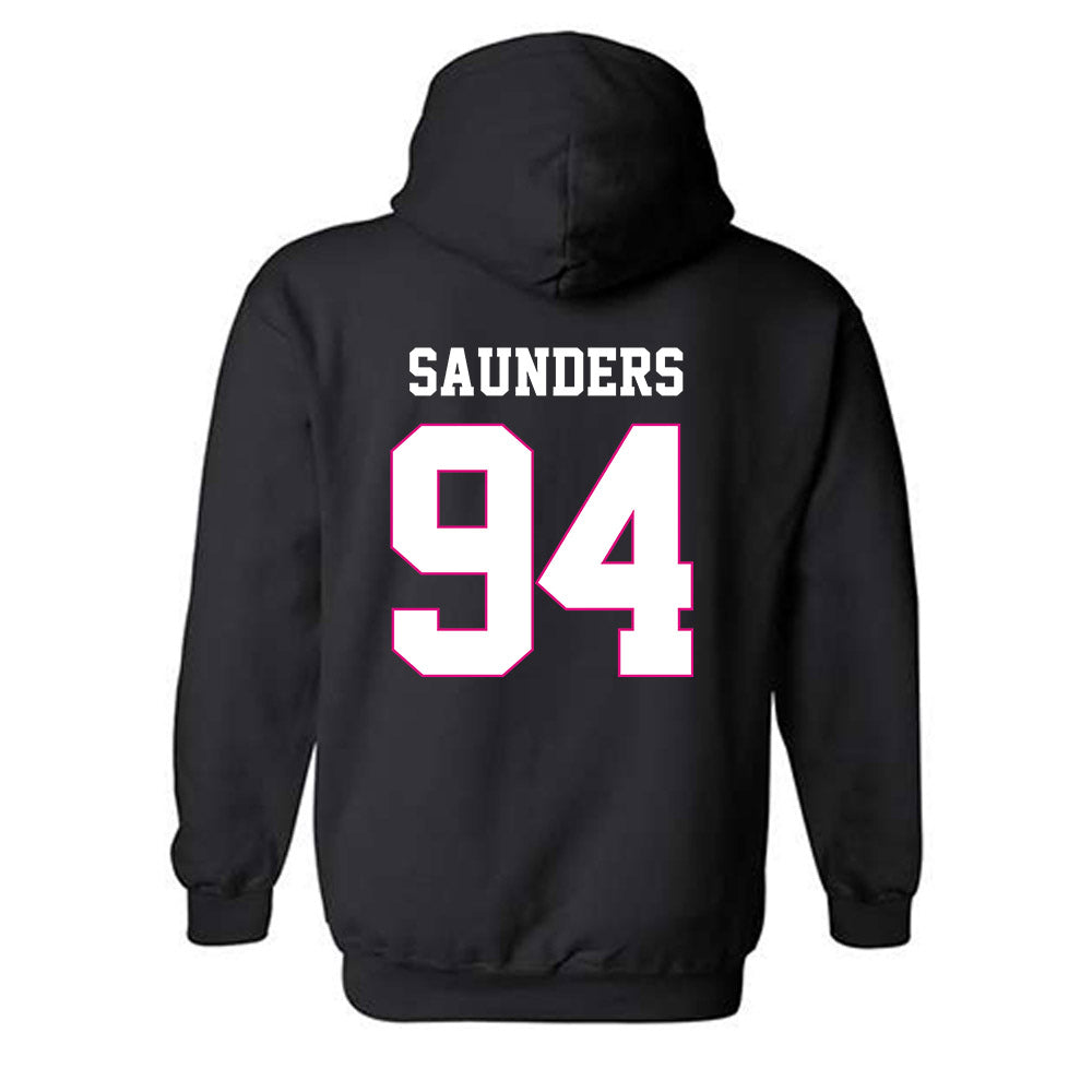 Alabama - Football Alumni : Keith Saunders - Fashion Shersey Hooded Sweatshirt