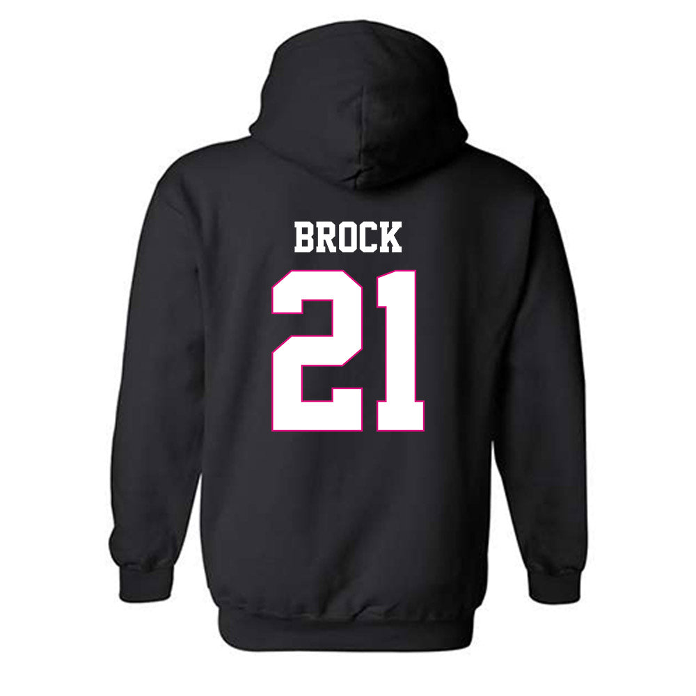 Alabama - Men's Basketball Alumni : Evan Brock - Fashion Shersey Hooded Sweatshirt