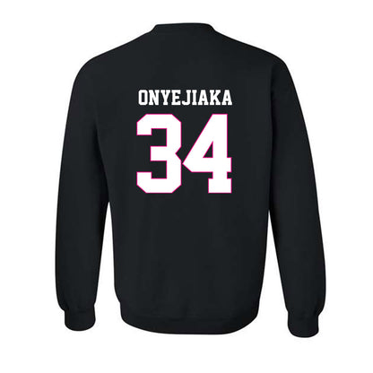 Alabama - NCAA Men's Basketball : Collins Onyejiaka - Fashion Shersey Crewneck Sweatshirt-1
