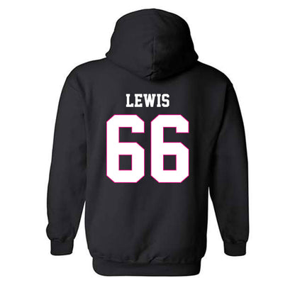 Alabama - Football Alumni : Albert Lewis - Fashion Shersey Hooded Sweatshirt