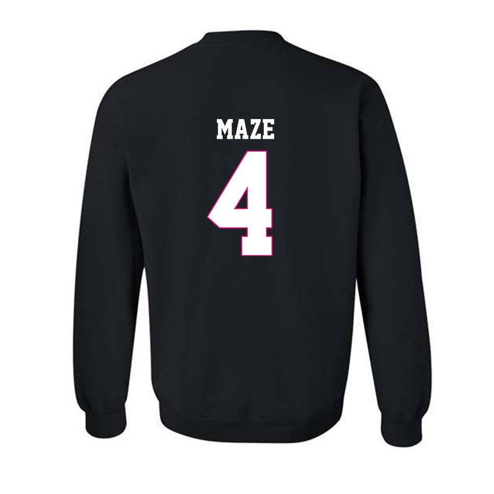 Alabama - Football Alumni : Marquis Maze - Fashion Shersey Crewneck Sweatshirt