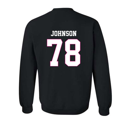 Alabama - Football Alumni : Mike Johnson - Fashion Shersey Crewneck Sweatshirt