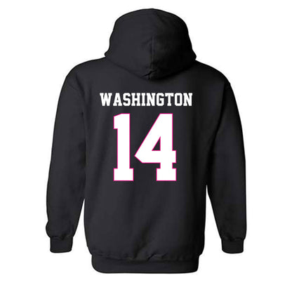 Alabama - Men's Basketball Alumni : Eric Washington - Fashion Shersey Hooded Sweatshirt