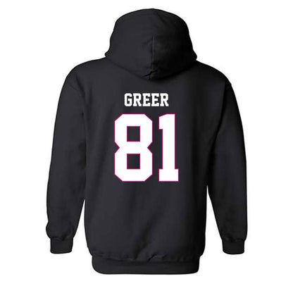 Alabama - Football Alumni : Brandon Greer - Fashion Shersey Hooded Sweatshirt