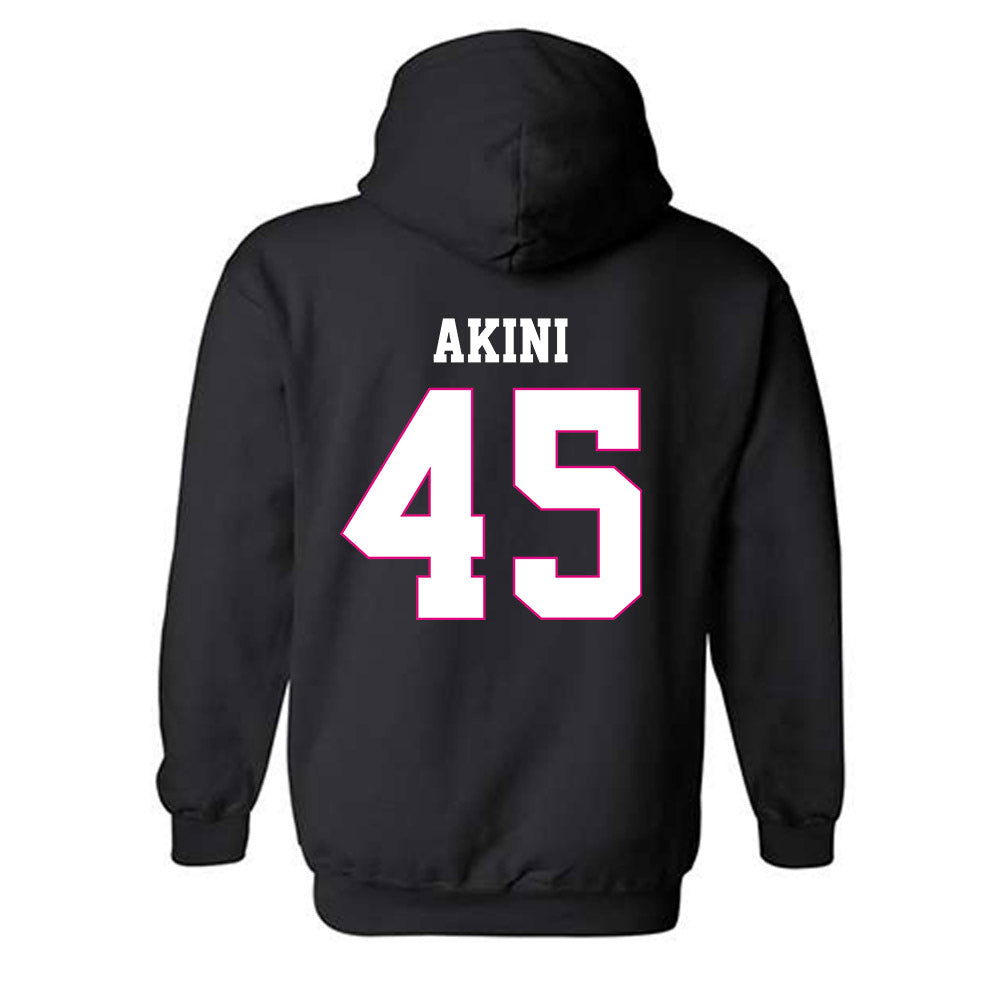 Alabama - Men's Basketball Alumni : Akini Akini - Fashion Shersey Hooded Sweatshirt