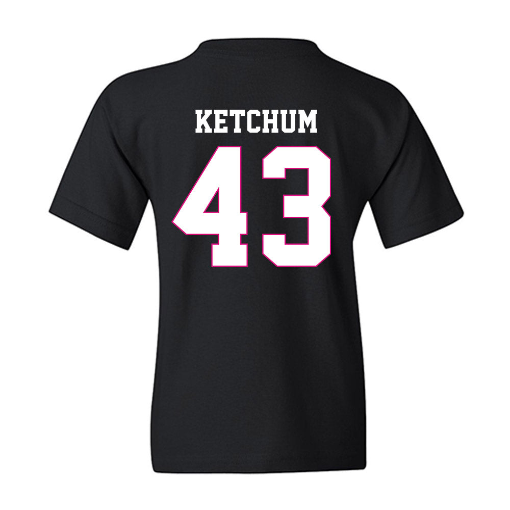 Alabama - NCAA Baseball : Jack Ketchum - Fashion Shersey Youth T-Shirt-1