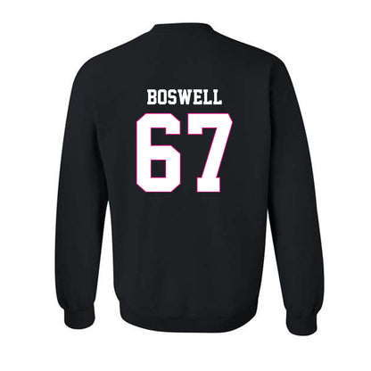 Alabama - Football Alumni : John Boswell - Fashion Shersey Crewneck Sweatshirt