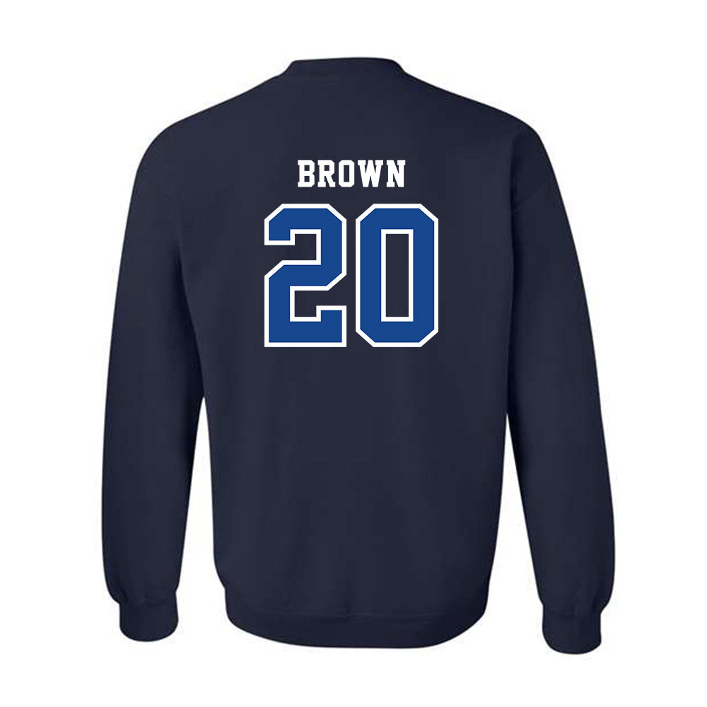 Creighton - NCAA Women's Soccer : Kelis Brown - Classic Shersey Crewneck Sweatshirt-1